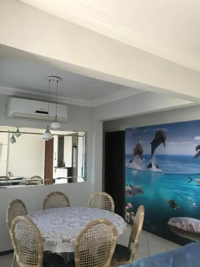 Lindo apartamento com vista para o mar