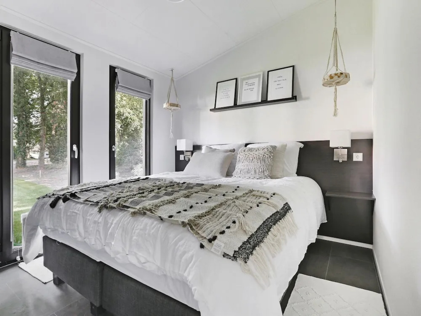 Modern Chalet With a Smart TV Near Forest