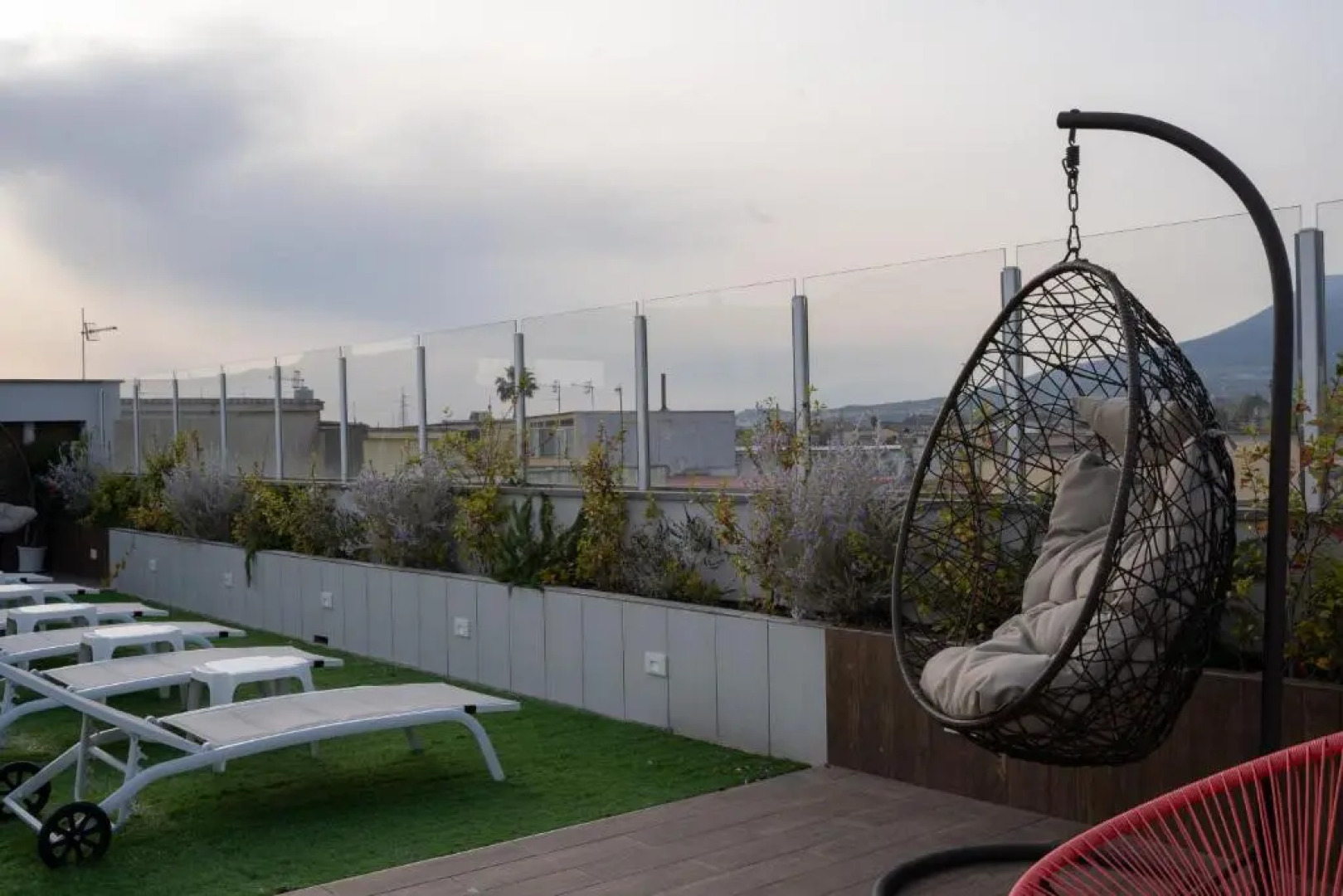 Houses & Rooftop Pompei - Sky