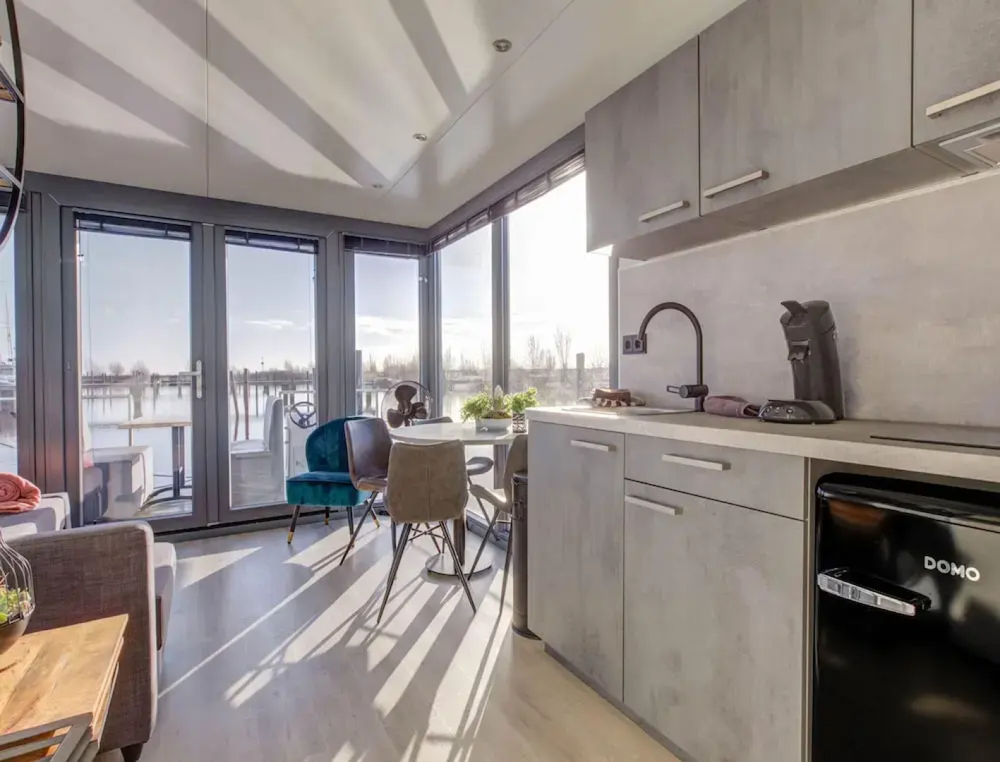 Houseboat in Volendam Near Fort Edam