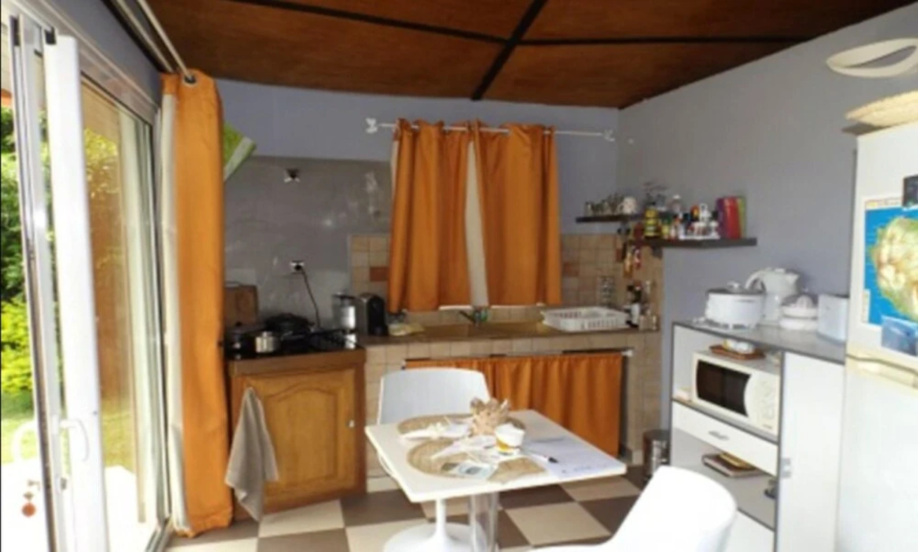 House With one Bedroom in Saint Joseph, With Wonderful Mountain View, Enclosed Garden and Wifi Near the Beach