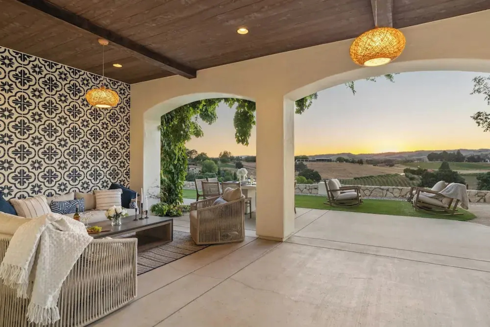 Wine Country Escape w/ Views + Wine Cellar & Gym Caterina Dusi Vineyard by Avantstay