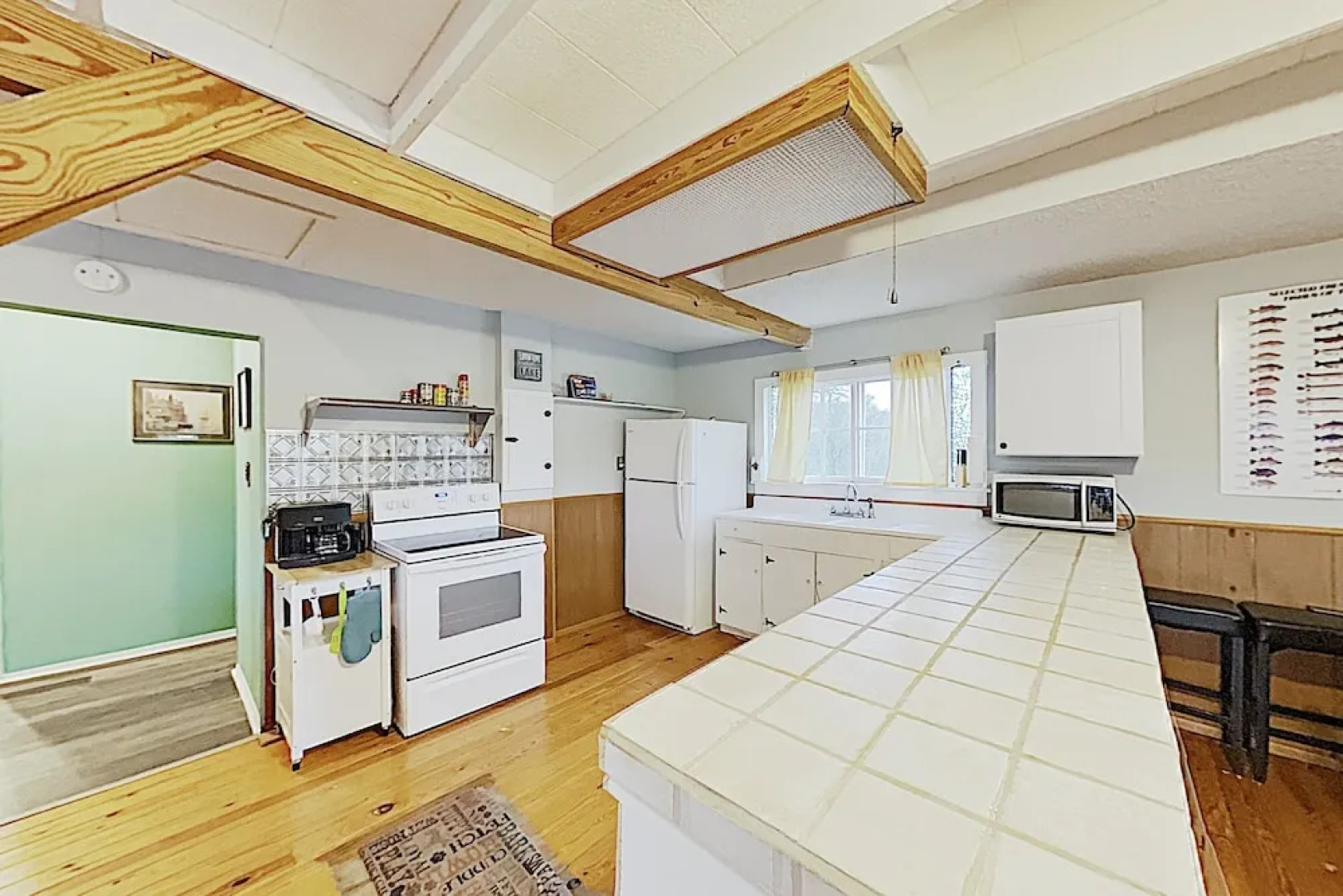 New Listing! 1-acre Lakefront W/ Fishing Dock 2 Bedroom Home