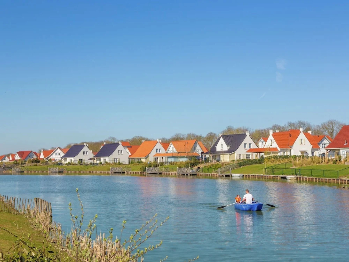 Detached Villa With Dishwasher, 400 m. From the Beach