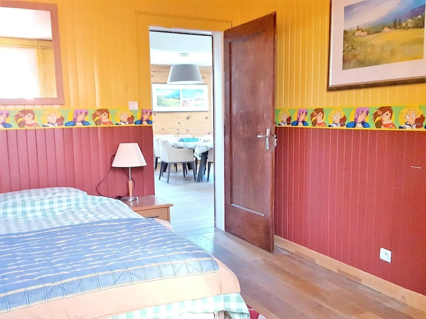 Apartment With 3 Bedrooms in Mont-saxonnex, With Wonderful Mountain View, Enclosed Garden and Wifi - 600 m From the Slopes