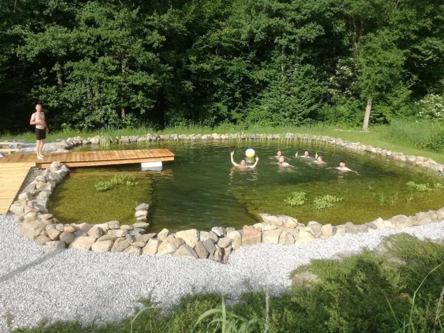 Villa in Lesany With Sauna and Jacuzzi