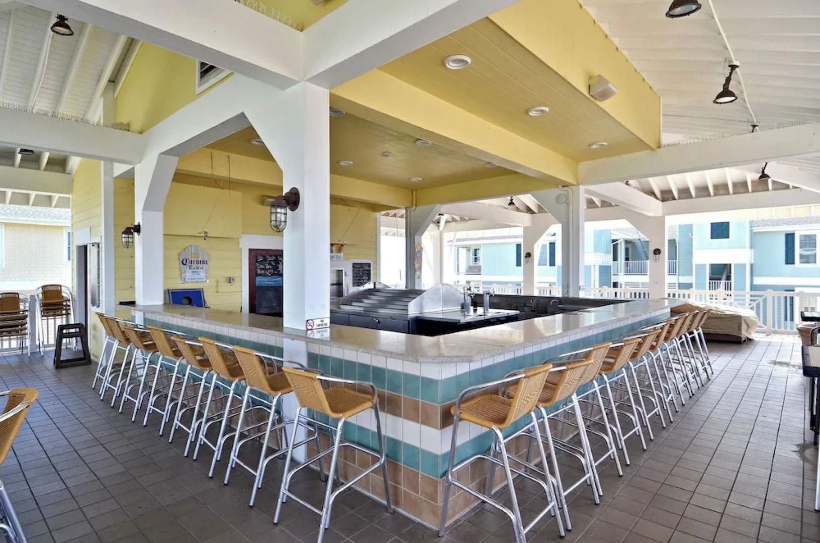 Beachfront Flamingo