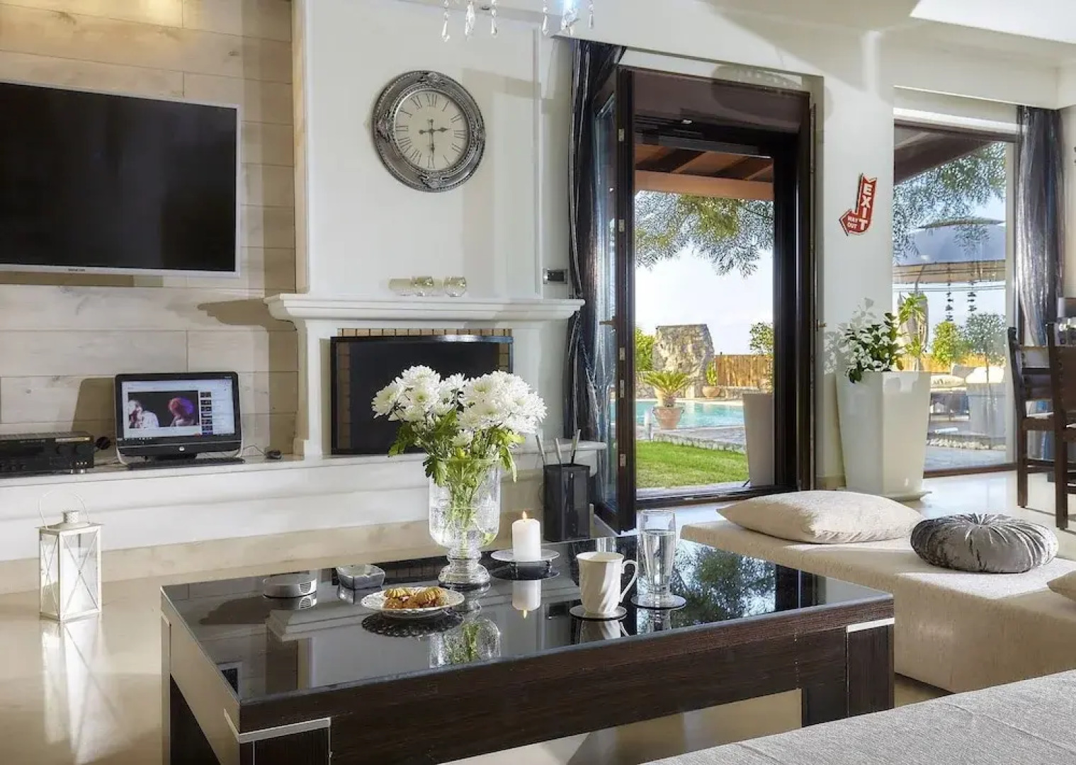 Deluxe Captivating Villa With Indoor and Outdoor Pool Sandy Beach is Only 1 5km Away