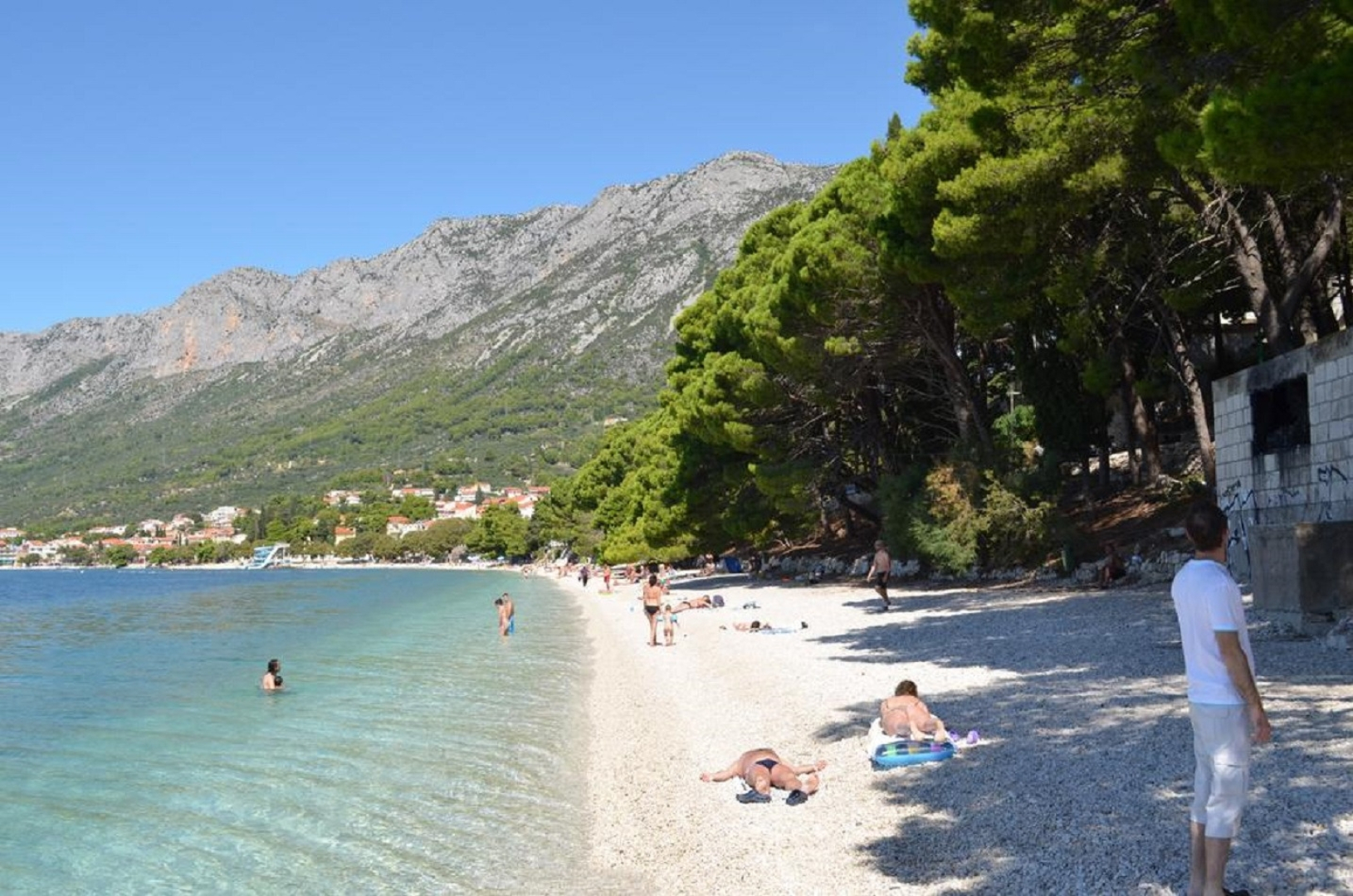 Apartment Jozo - 150 m from pebble beach: A4 Gradac, Riviera Makarska