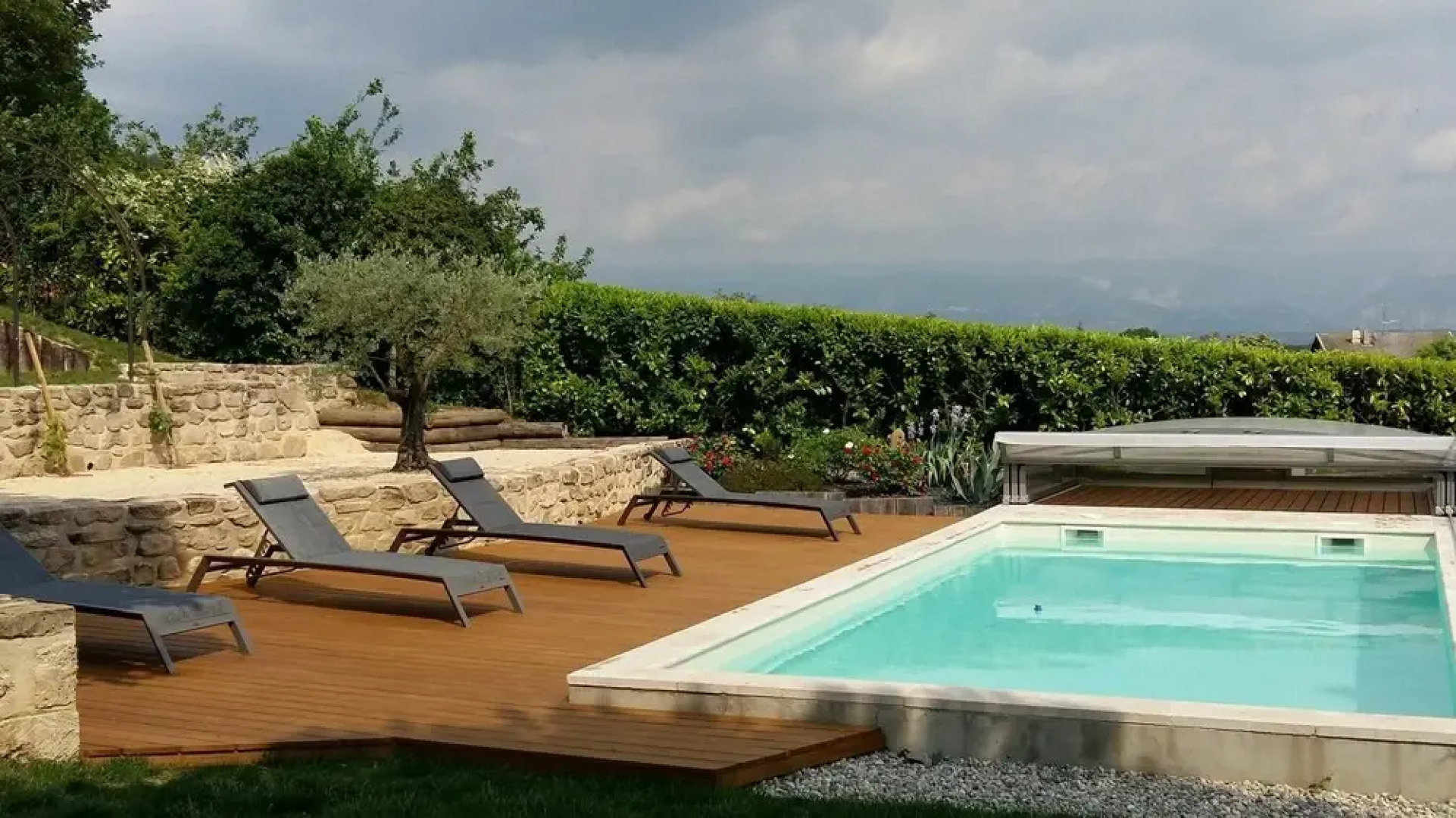 House With 2 Bedrooms in Saint Lattier, With Wonderful Mountain View, Pool Access, Furnished Garden - 50 km From the Slopes