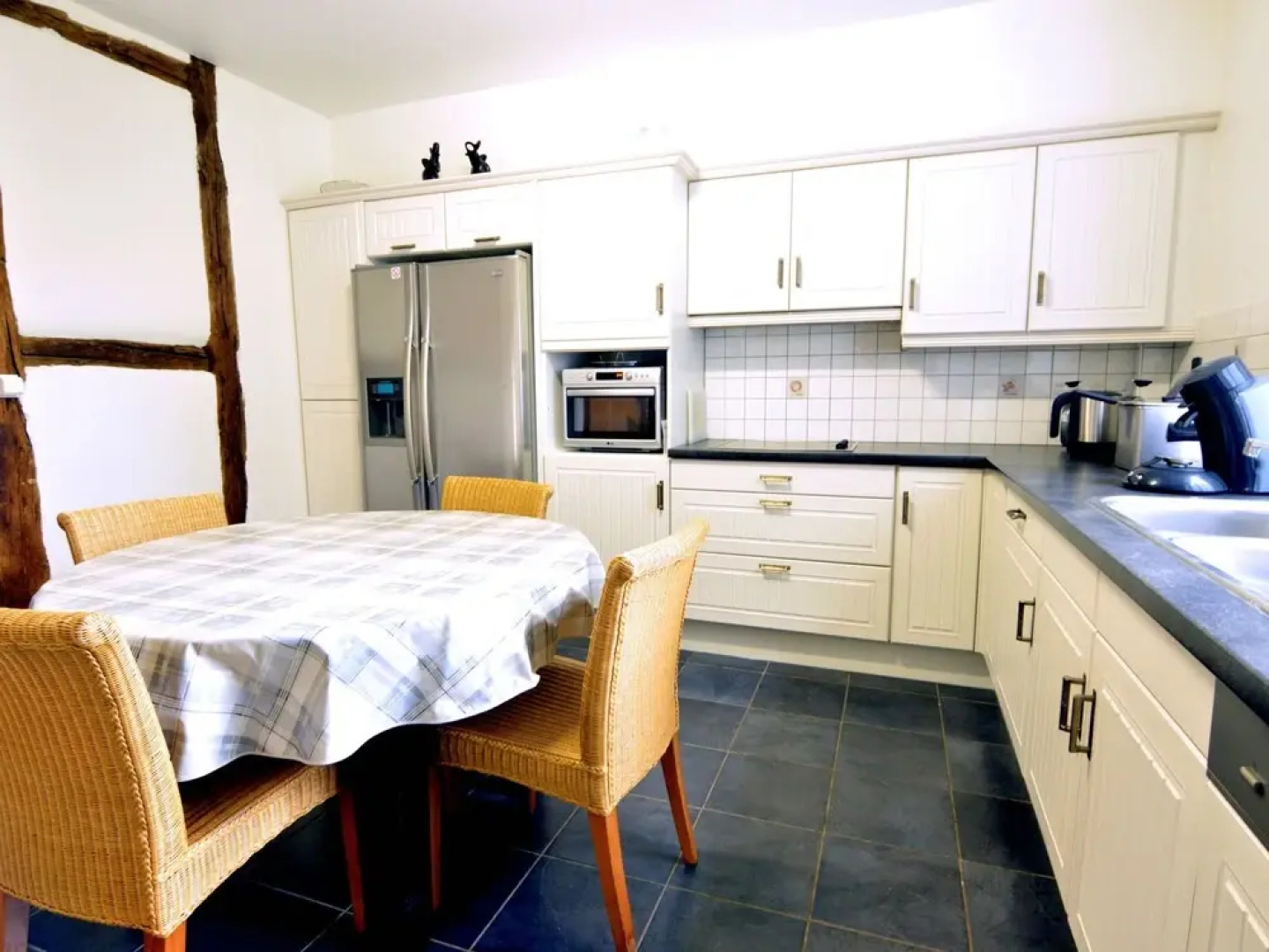 Modern Holiday Home in Ferrieres with Sauna