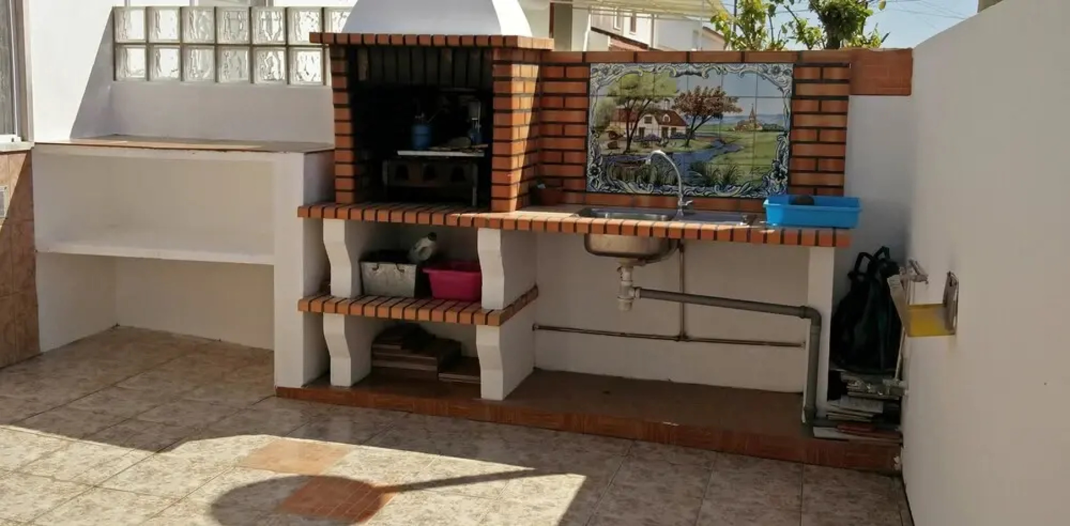 Nazaré with Garden and Barbecue