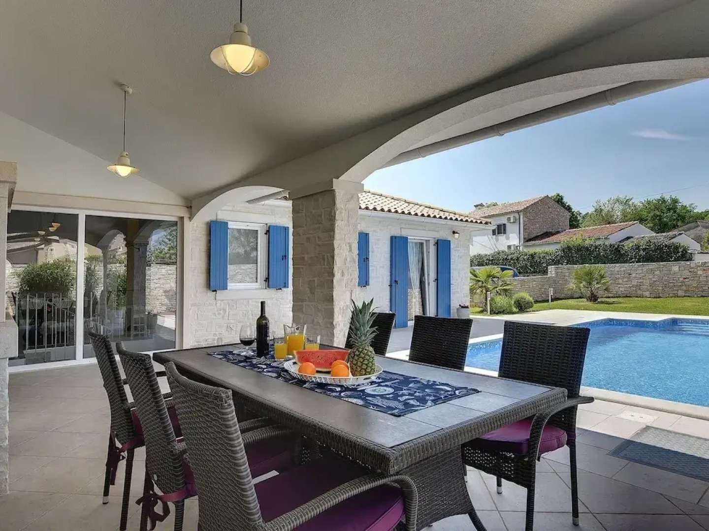 Comfortable Villa With Private Swimming Pool, Table Football, Near Labin