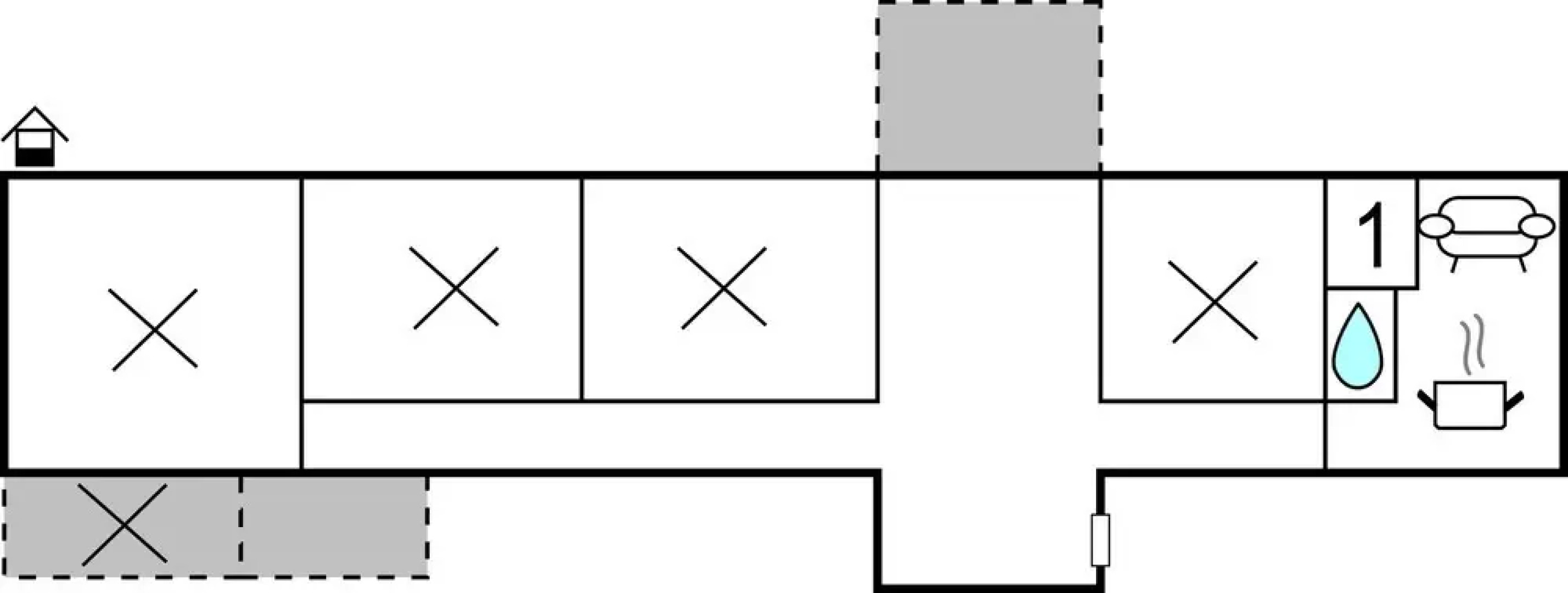 Stunning Apartment in Ljungby With 1 Bedrooms