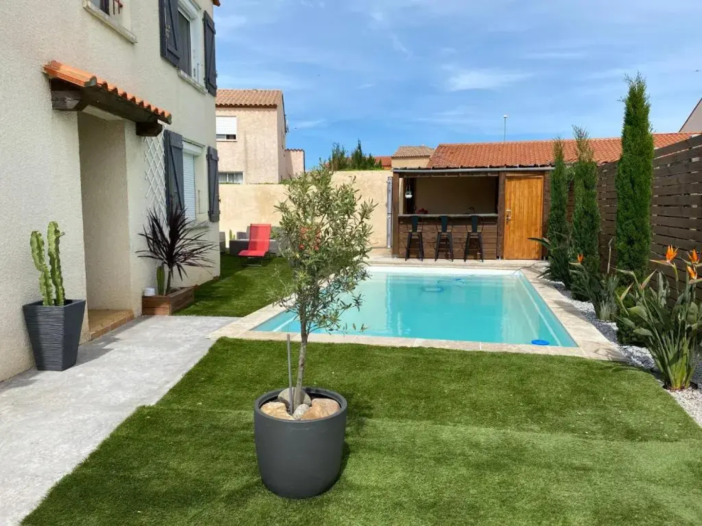Jolie Villa climatisée piscine chauffée Perpignan