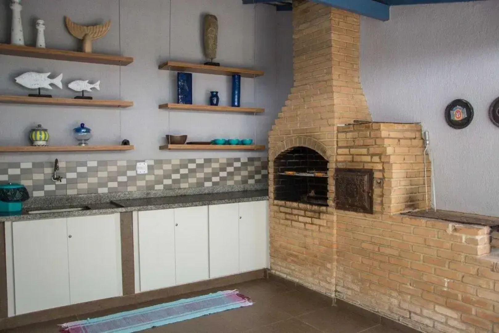 Casa do Beiral Azul: •5 Qts •Pé na areia •Piscina