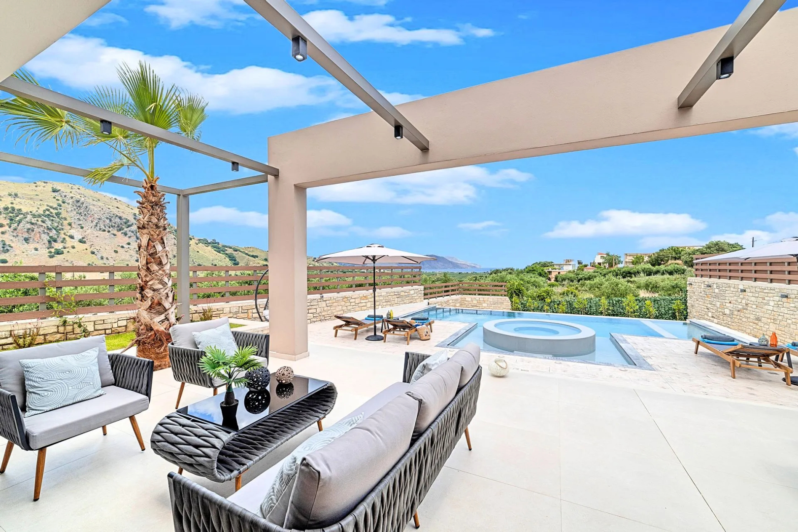 Minoas Villas Heated Pool