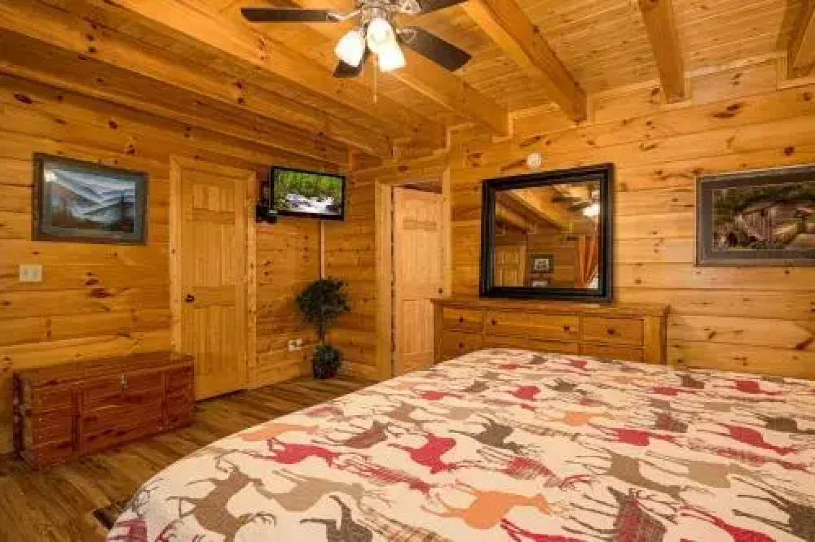 Moose Behaving 2 Br cabin by RedAwning