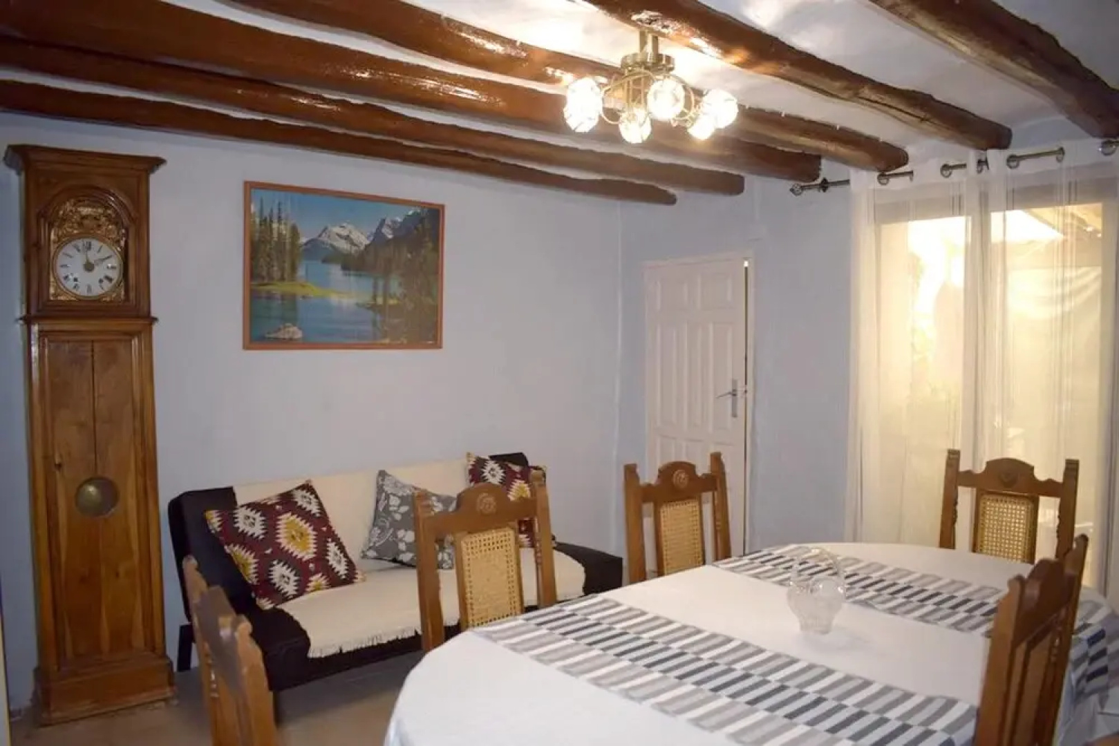 House With 3 Bedrooms in Sieso de Huesca, With Wonderful Mountain View and Furnished Terrace Near the Slopes