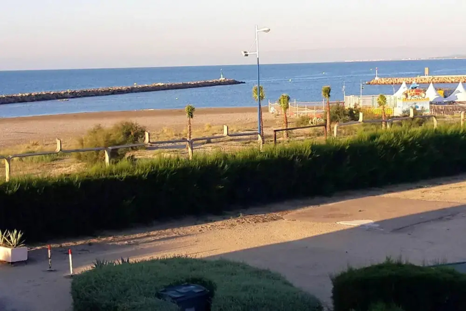 Studio in Sète, With Wonderful sea View, Furnished Balcony and Wifi - 100 m From the Beach