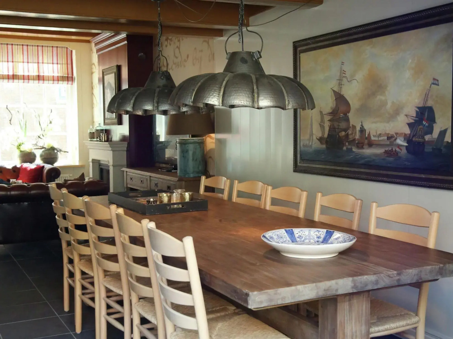 Listed 1777 building with whirlpool in historical Enkhuizen