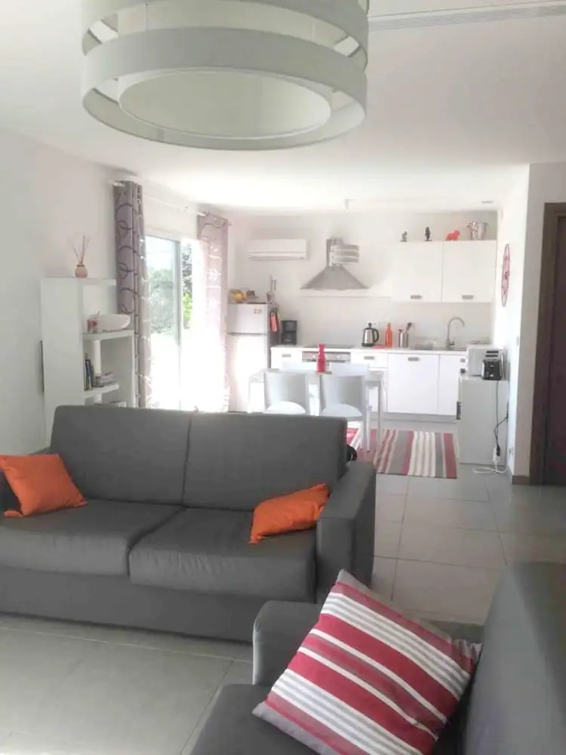 Apartment With One Bedroom In Santa Lucia Di Moriani With Wonderful Sea View Terrace And Wifi