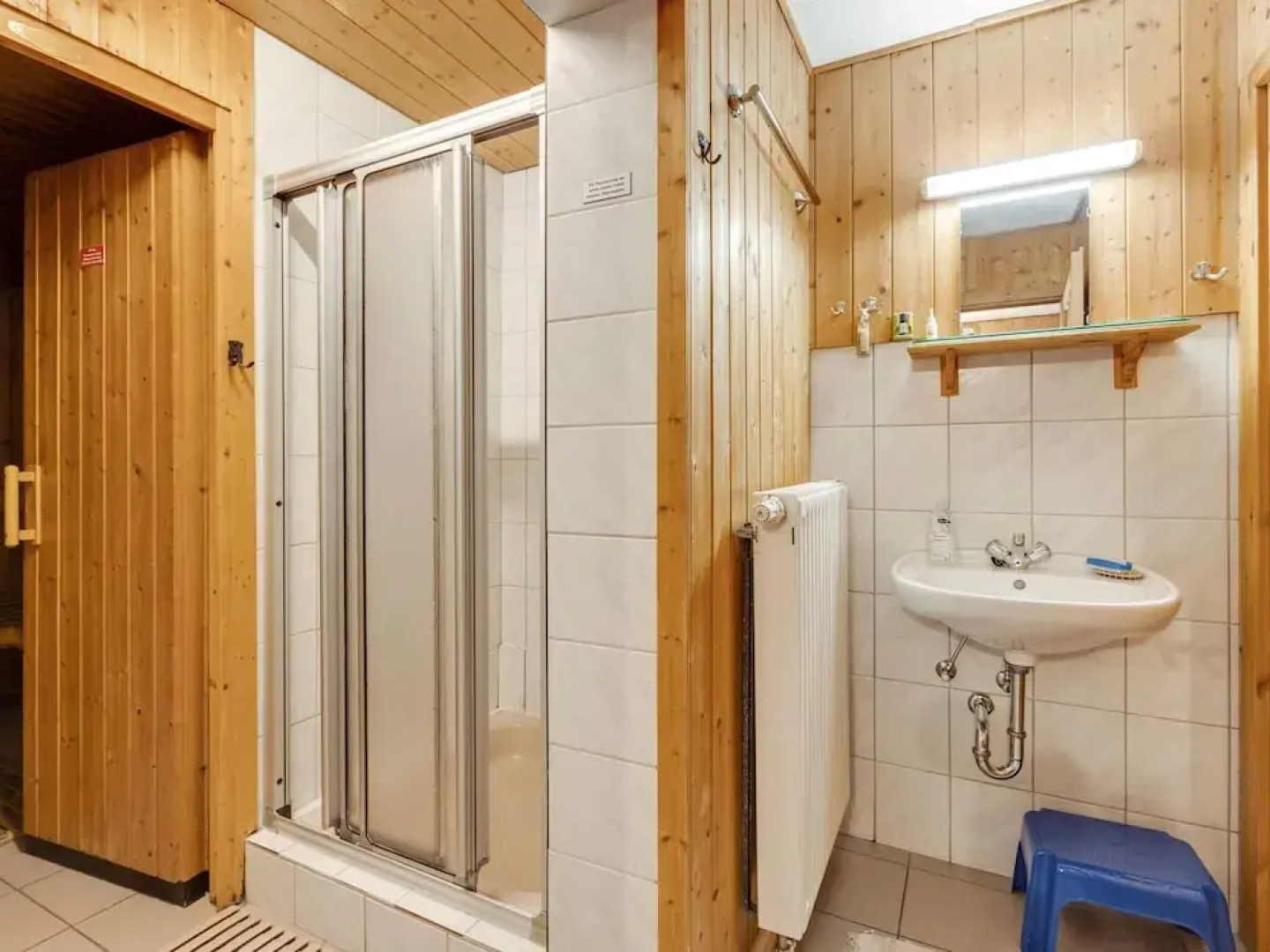 Holzferienhaus in Hinterrod mit Sauna