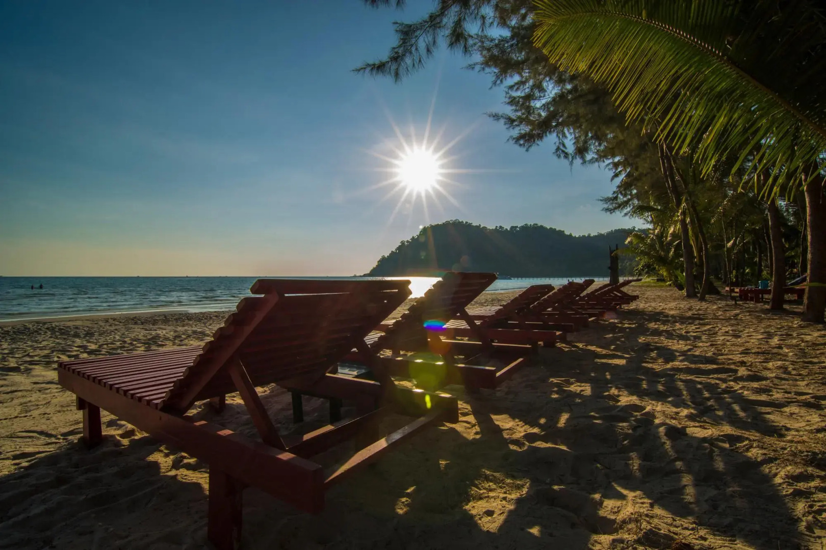 Sunshine on the rock