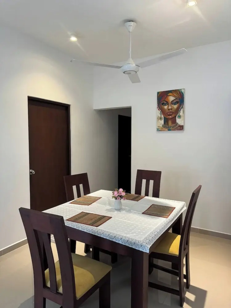 Family-friendly 3BR Apartment in Serene Malabe