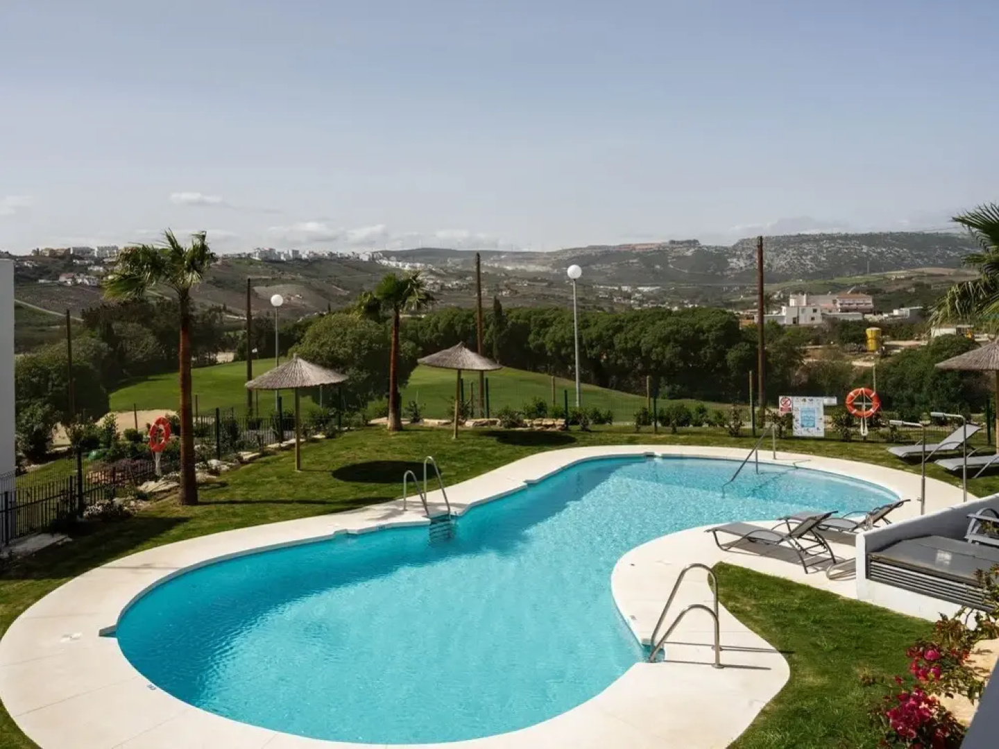 Suave Apartment in Casares Costa With Swimming Pool
