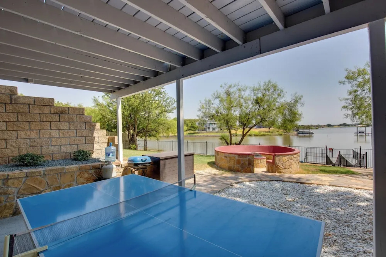 Game Room & Dock: Waterfront Granbury Lake Retreat