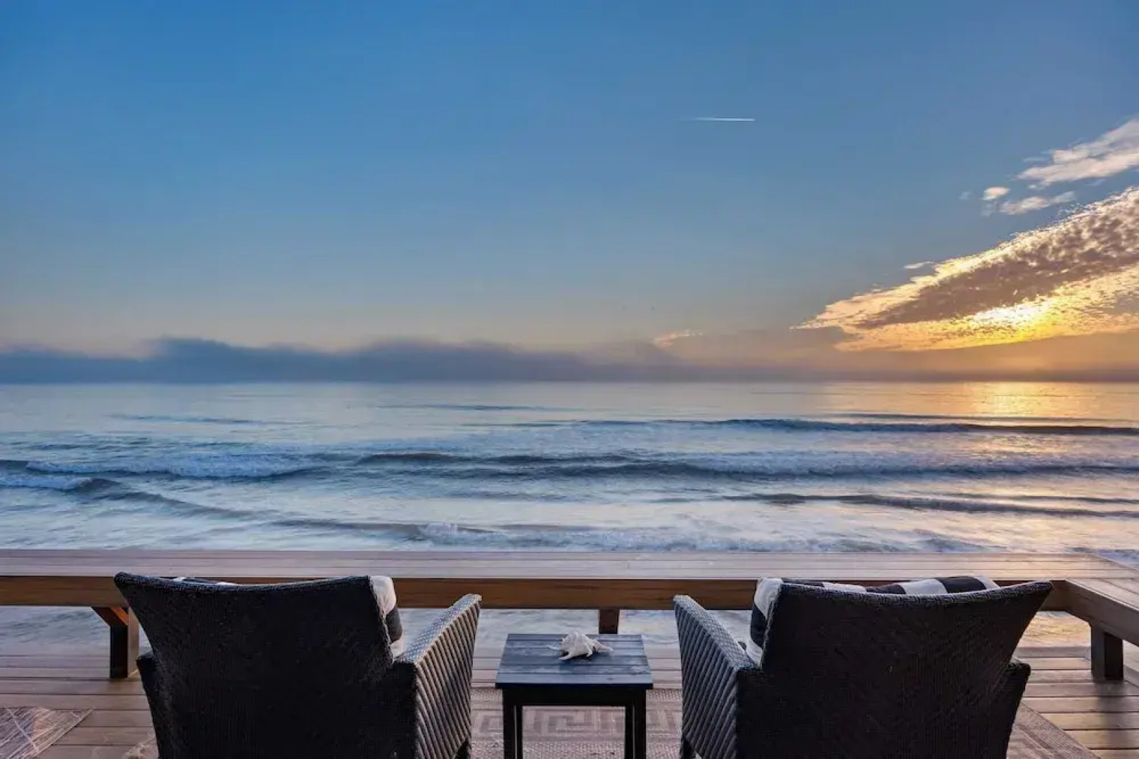 Unbeatable Beachfront Bliss w/ Ocean Views, Luxe Interiors & Patio Beach Road
