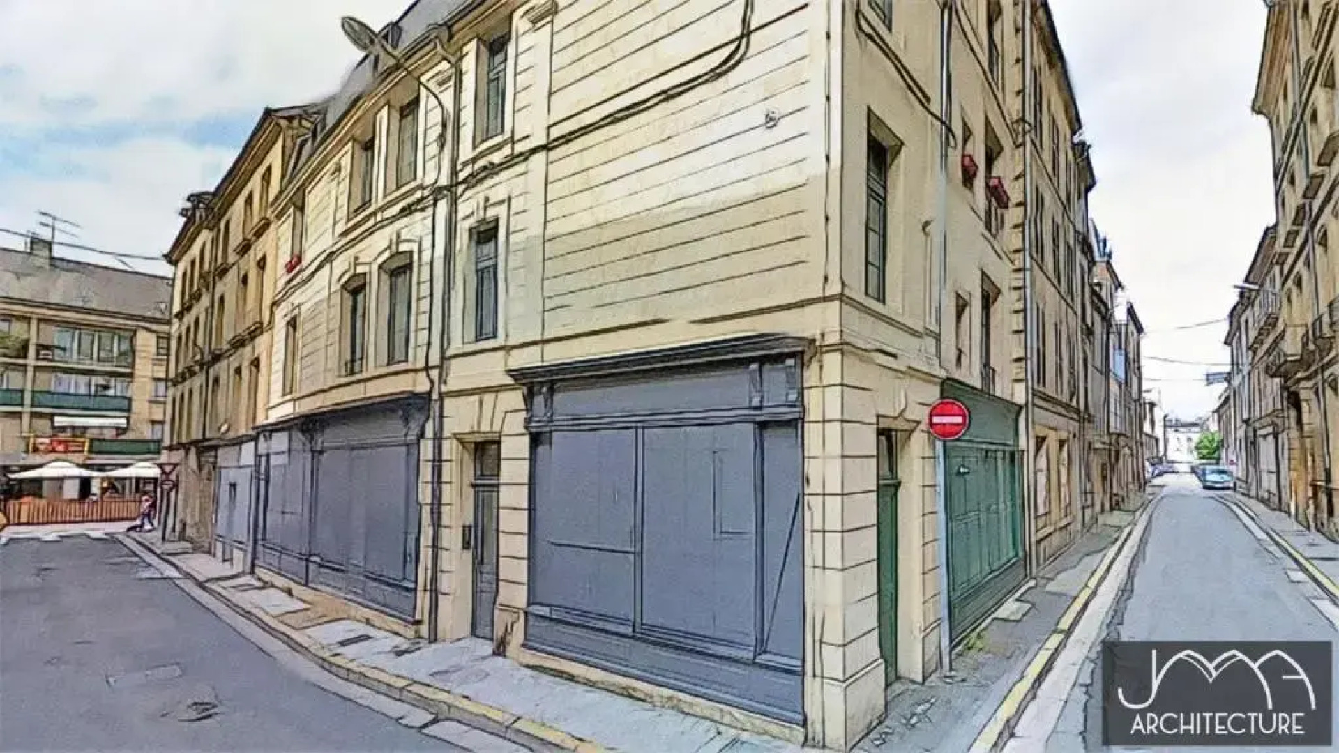 Studio dans vieux magasin 1800