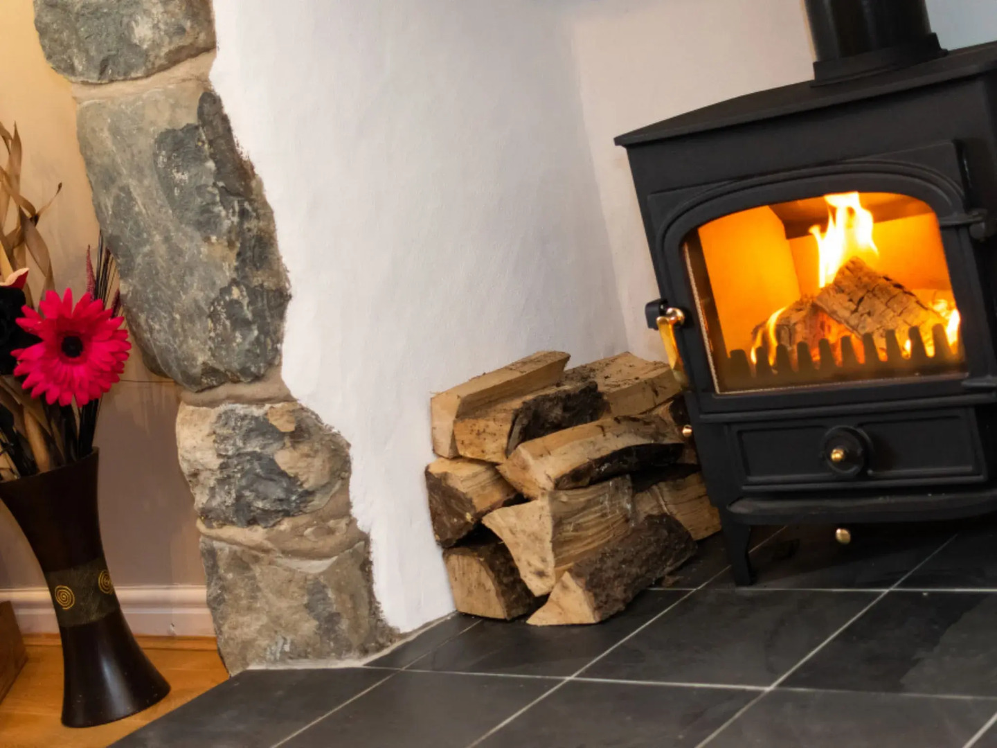 Holiday Home Ffermdy'r Bont