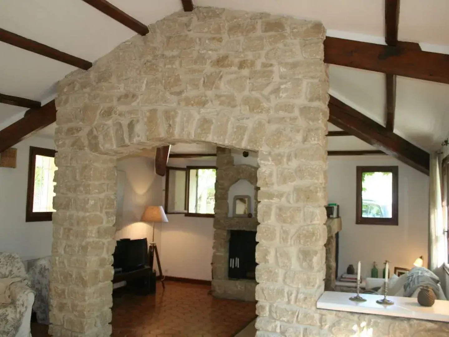 Nice House With Garden, Private Pool, Summer Kitchen and View of Mont Ventoux