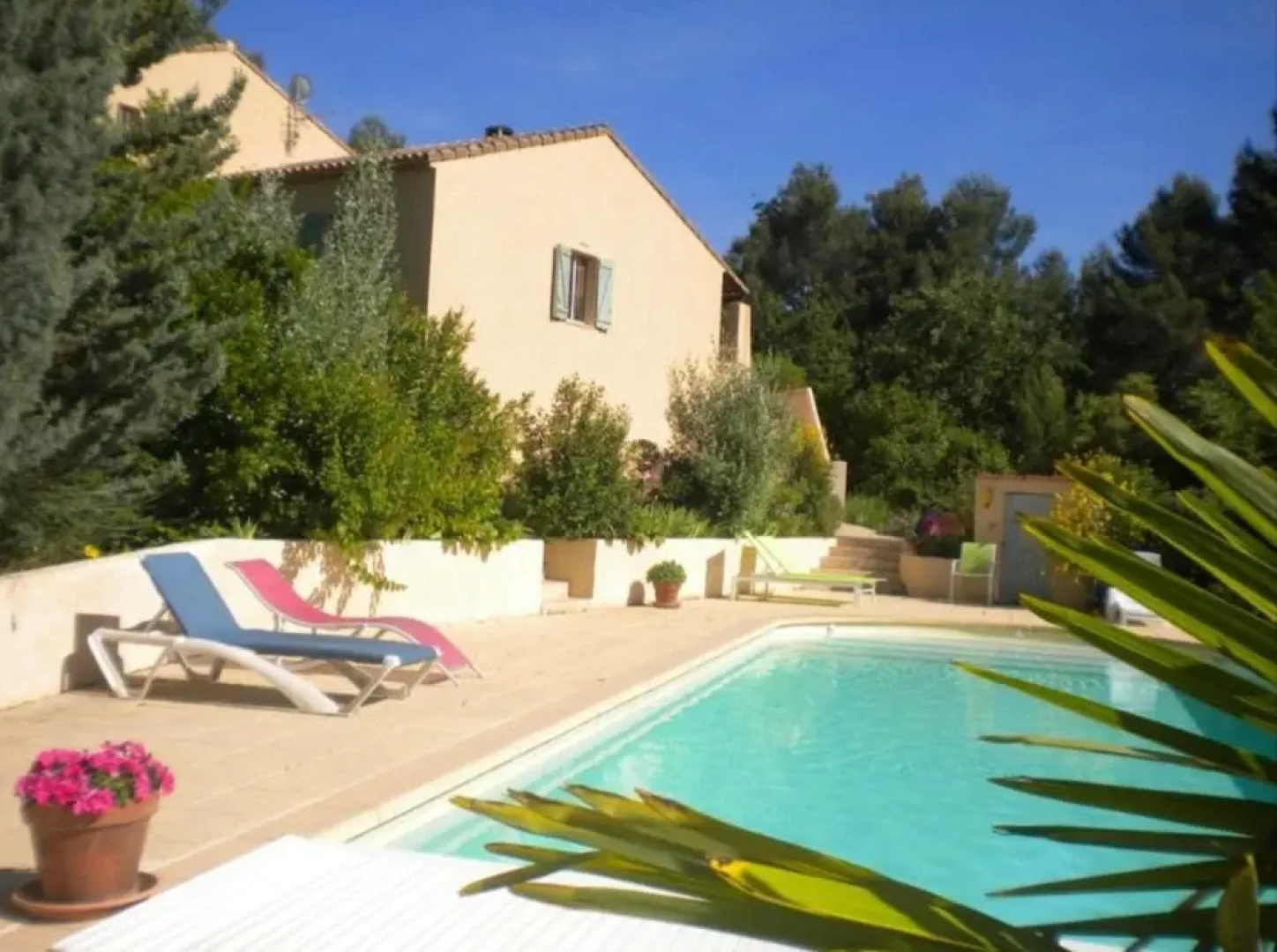 Villa With 4 Bedrooms In Trets, With Wonderful Mountain View, Private Pool, Furnished Garden - 32 Km From The Beach