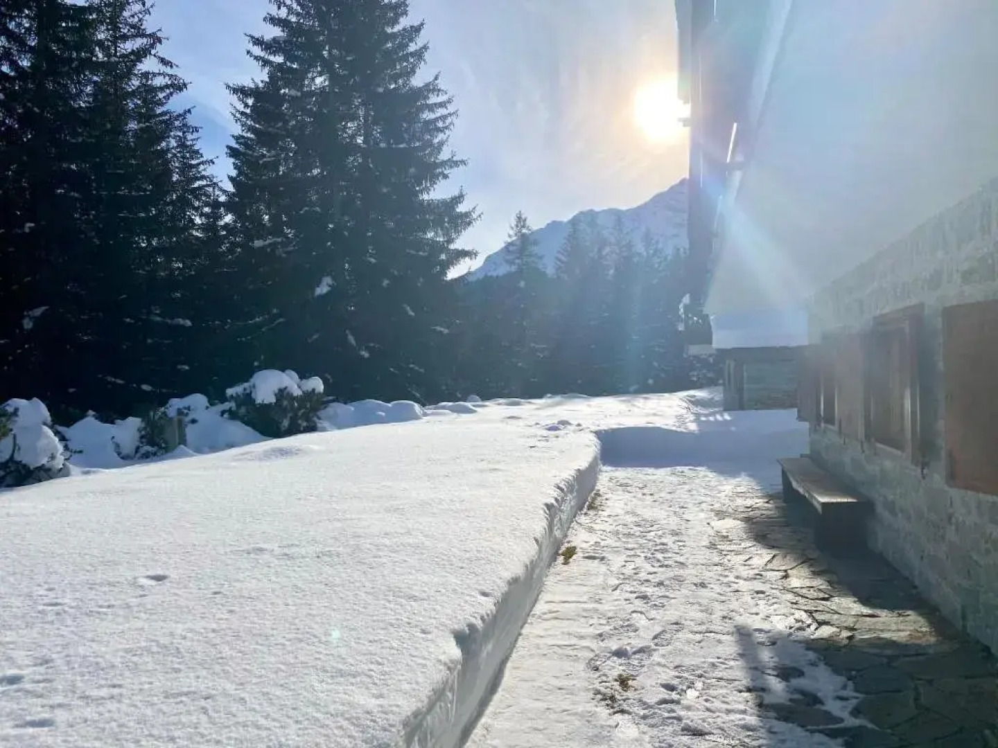 Chalet Wulli in der Nähe der Skianlagen Savognin