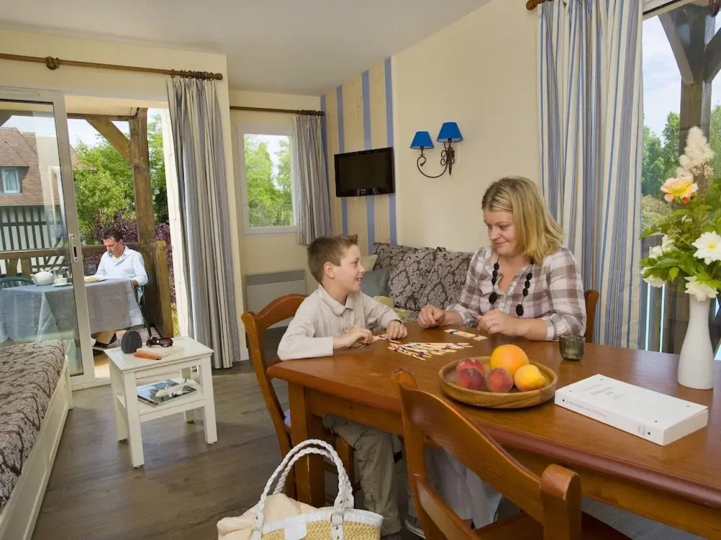 Traditional Apartment With Balcony or Terrace in Deauville