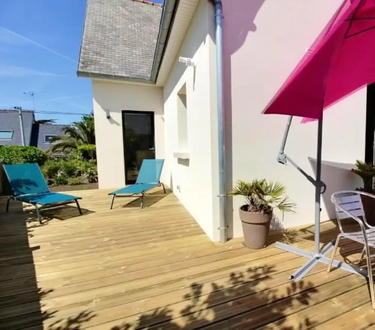 House With 2 Bedrooms In Perros Guirec With Enclosed Garden And Wifi