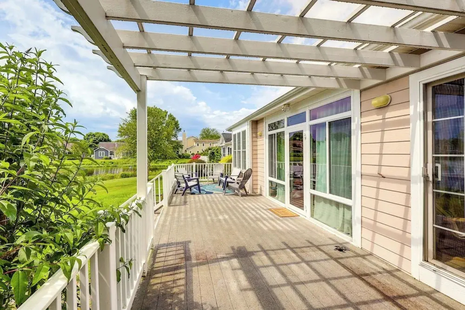 5 Mi to Beach: Lewes Home w/ Deck & Pond View