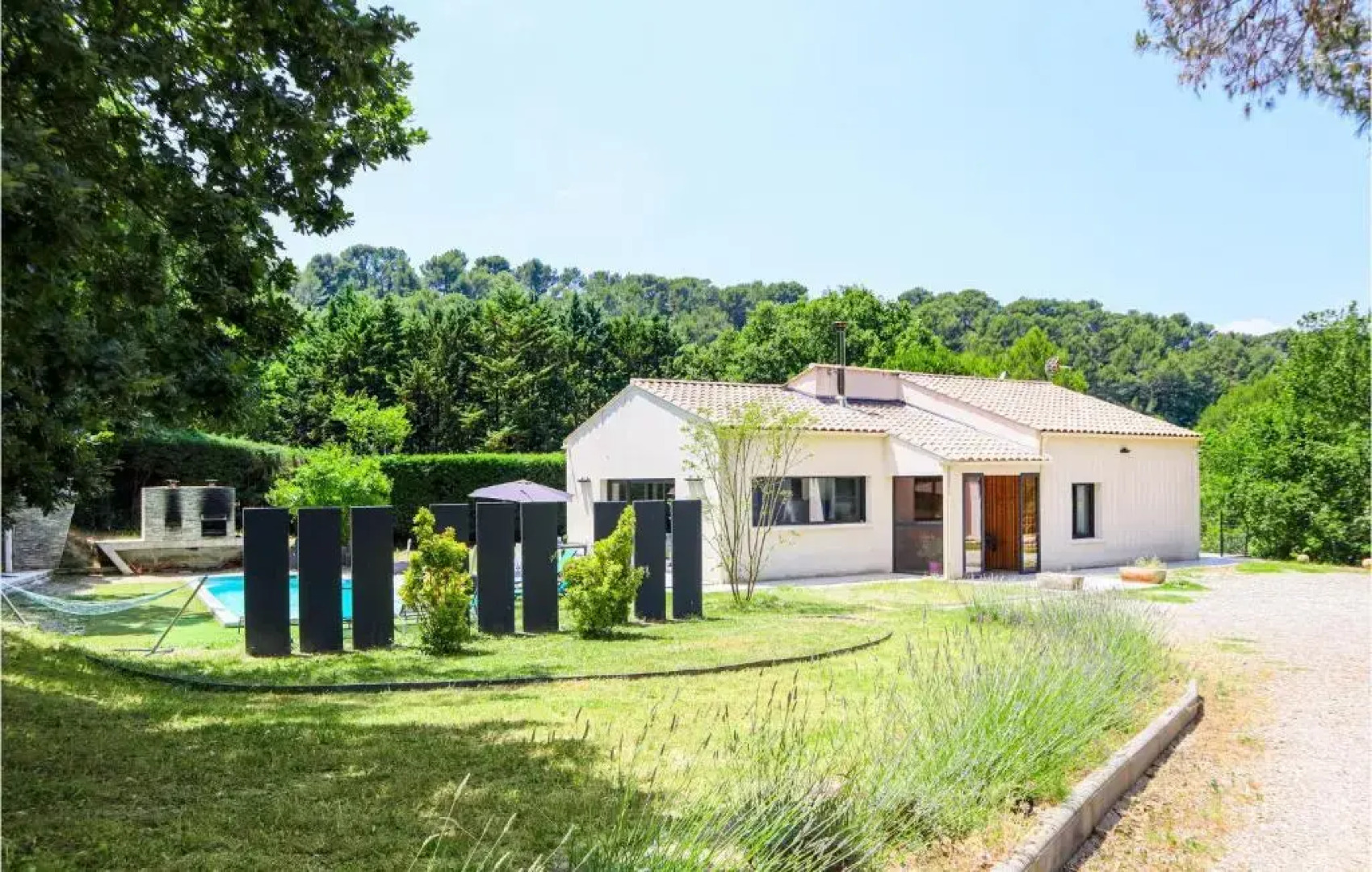 Amazing home in Rognes with 4 Bedrooms, WiFi and Outdoor swimming pool