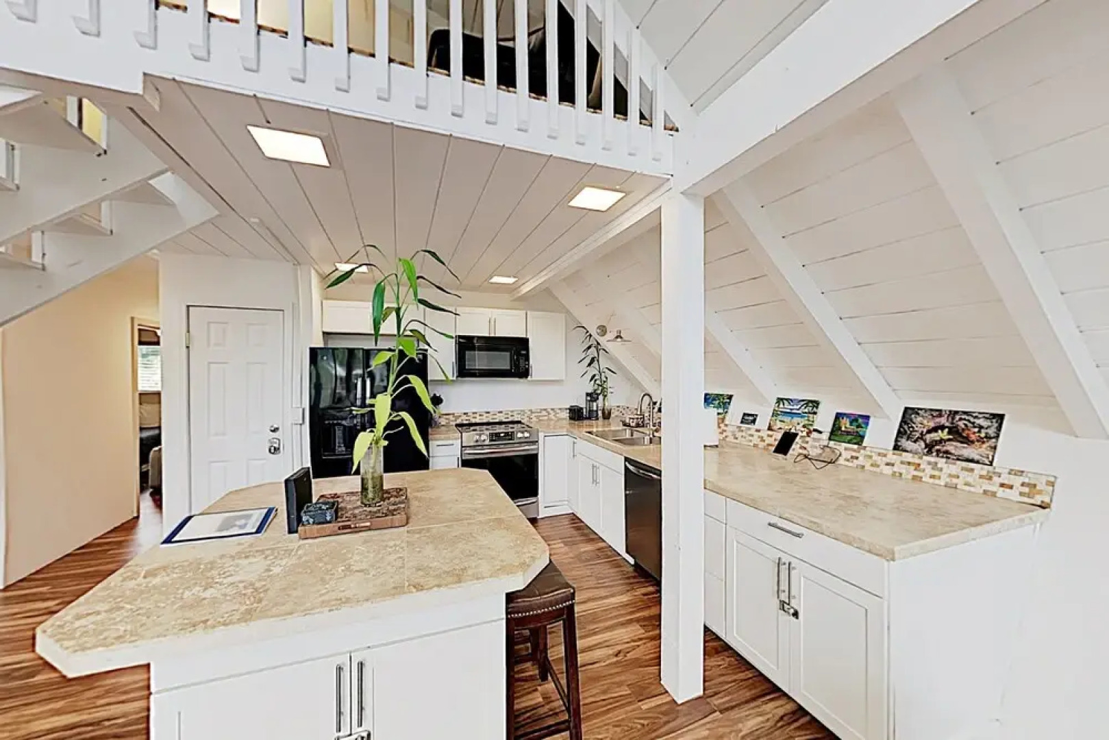 New Listing! Remodeled A-frame W/ Deck & Balcony 3 Bedroom Home