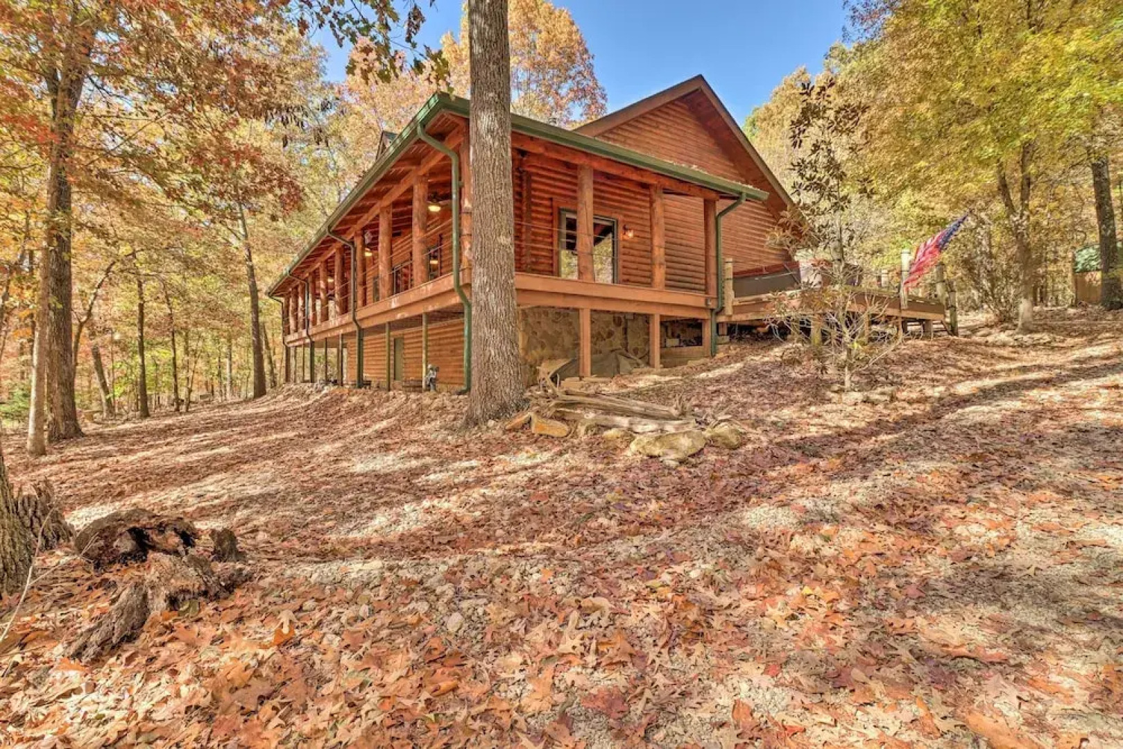 'serenity Woods' Cabin w/ Hot Tub & Fire Pit