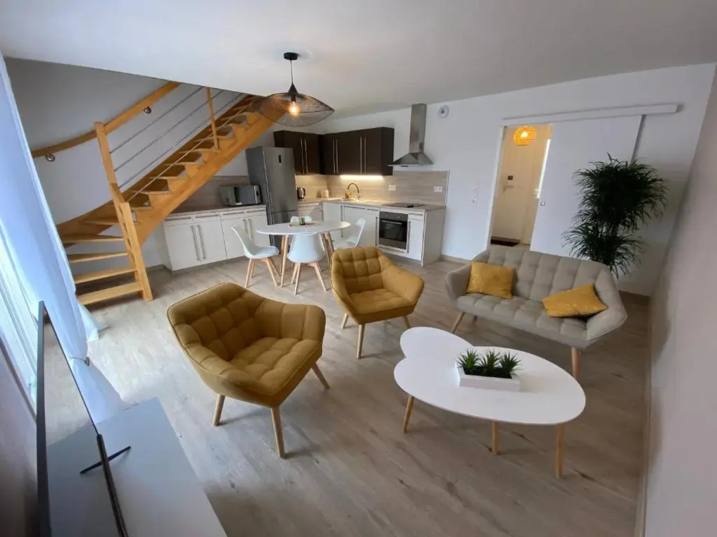 appartement maison en duplex 80m² jardin terrasse