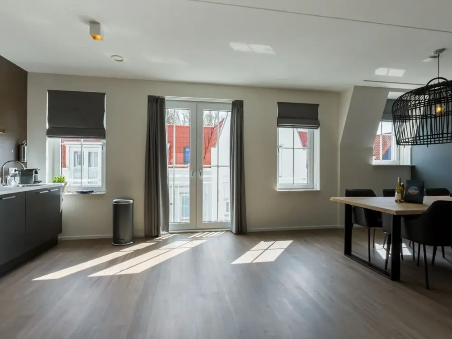 Luxury apartment for 6 people with SAUNA the foot of the dunes