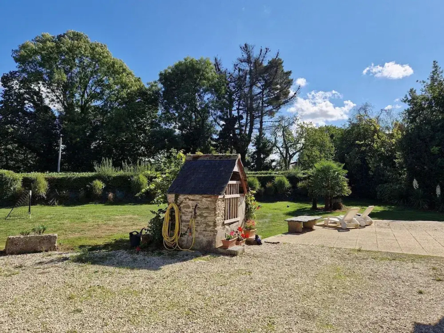 Stone House in Brittany Near Morlaix Bay