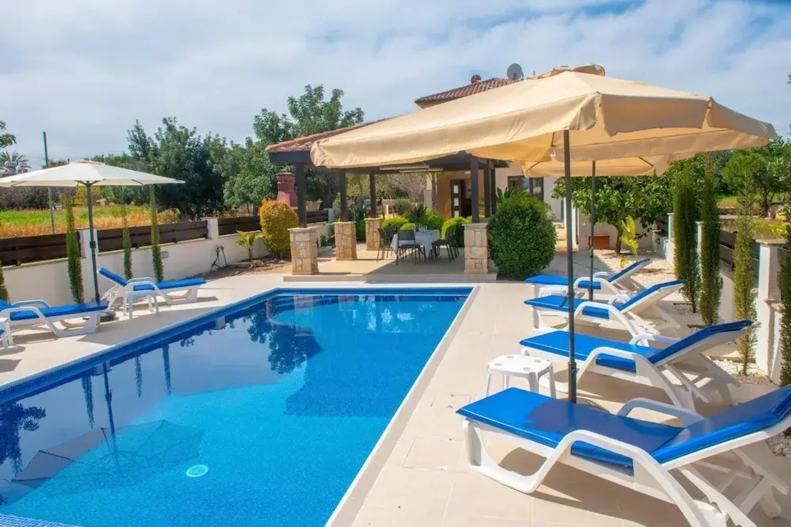 Villa Kalizoni Large Private Pool Walk to Beach A C Wifi - 3036