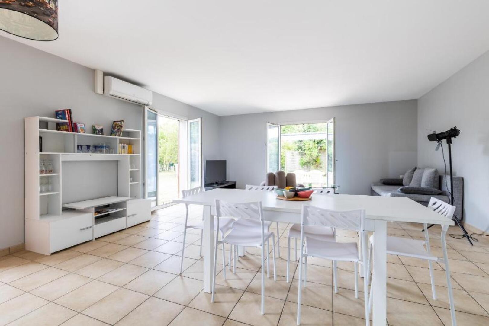 Agreable villa 6 personnes dans quartier paisible