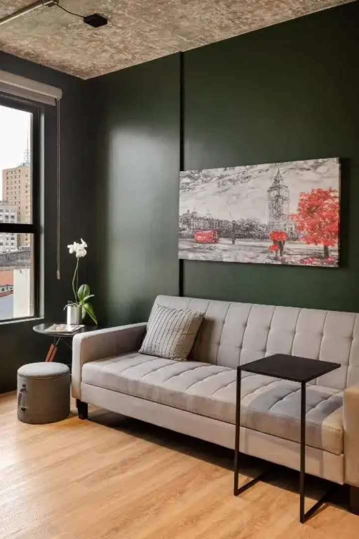 Apto Londrina Flat Hotel 702 c jacuzzi 43 m2