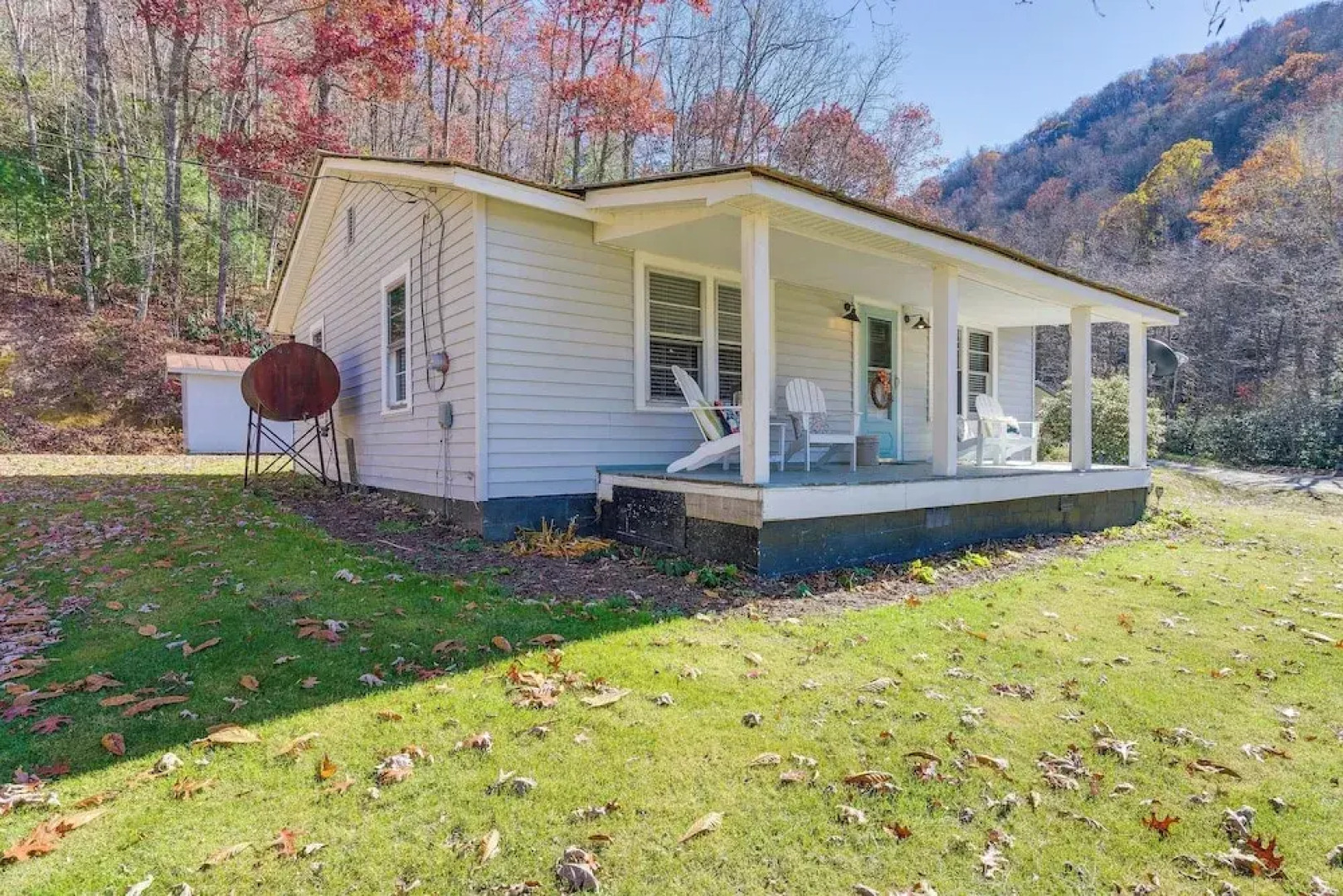 Pet-friendly Topton Home w/ Patio, Deck & Views!